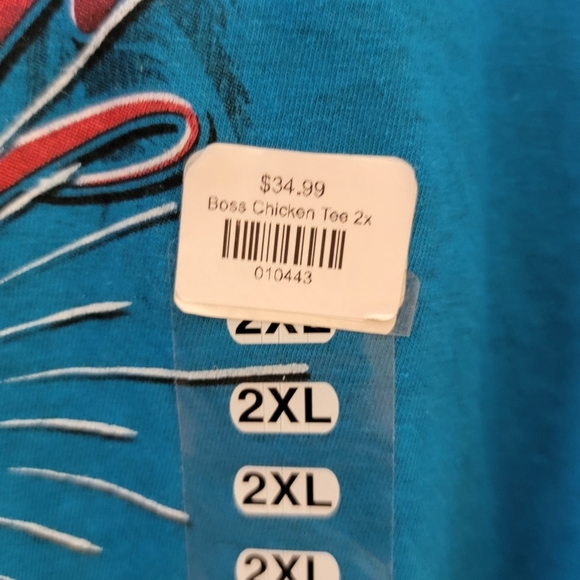 NWT Gildan | Boss Chicken Kauai Hawaii Tee Size 2XL - Picture 3 of 5